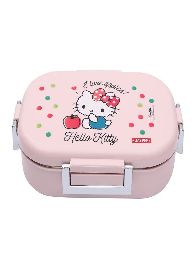 JAYPEE Missteel Hello Kitty Inner Stainless Steel Insulated Lunch Box for Kids | Printed Airtight Tiffin Box for School Kids Girls | Bpa Free,Pink, 500 ml - Image 1